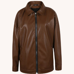 UG Leather Zipper Jacket
