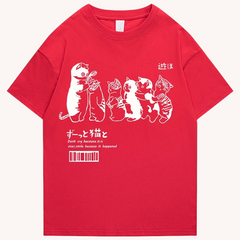 UG Japanese Cat Graphic T-Shirt