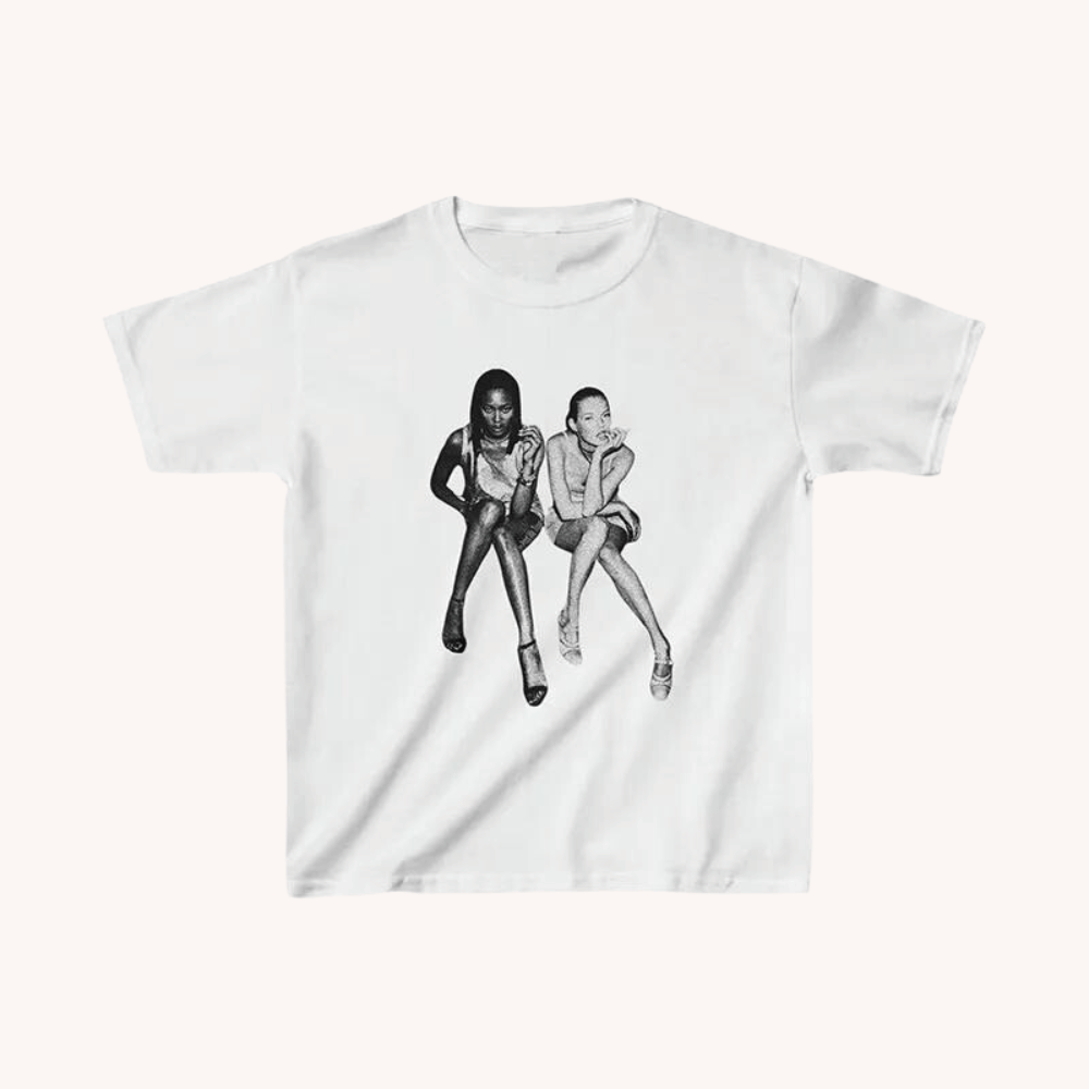 UG E-Girl Graphic Crop Top T-Shirt