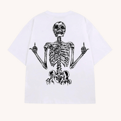 UG Abstract Skeleton Graphic T-Shirt