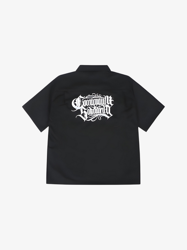 UC Men's Hip Hop Embroidery Workwear Shirt