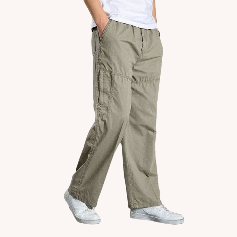 UG  Loose Side-Pocket Trousers